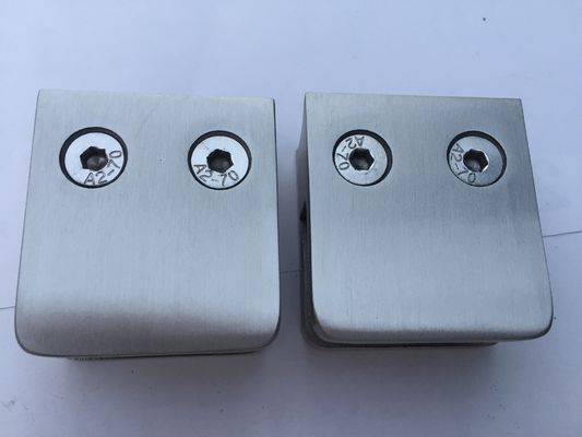 Satin 12mm 304 Stainless Steel Glass Clamps