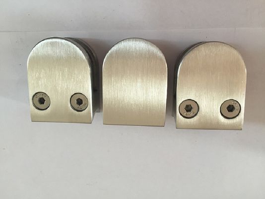 Abrazadera del vidrio de Inox 40*50m m que trabaja para las verjas del acero inoxidable y del vidrio