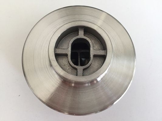 abrazaderas de cristal redondas del acero inoxidable de 60m m, solo tenedor lateral del vidrio del acero inoxidable