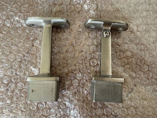 Прочные квадратные компоненты балюстрады из нержавеющей стали, кронштейн поручня верхнего крепления