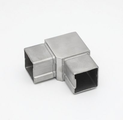 Крытая/на открытом воздухе квадратная балюстрада нержавеющей стали локоть притока 90 градусов