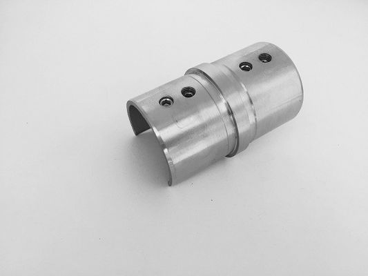 Почищенная щеткой/отполированная труба слота нержавеющей стали, соединитель трубки 180 градусов прямой