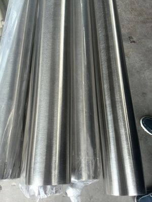 Округлая форма трубопровода нержавеющей стали сатинировки/зеркала с коррозионной устойчивостью