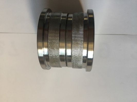 Componentes roscados verja de la verja del acero inoxidable de la cubierta del tubo de la mano de Inox