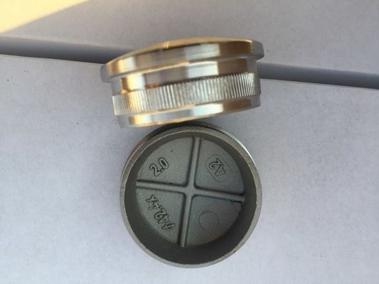 Sistema de pasamanos tubular de acero inoxidable, Componentes de barandilla, Tapa tubular