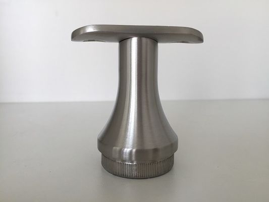 Soporte fijo para barandilla superior de escalera para pasamanos de acero inoxidable / barandilla de vidrio