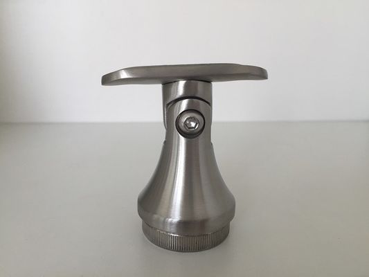 Дизайны перил балкона нержавеющей стали с поддержкой составной трубы 42.4мм