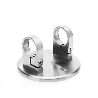 Круглый кронштейн балясины держателя фасции используемый для перил палубы кабеля нержавеющей стали