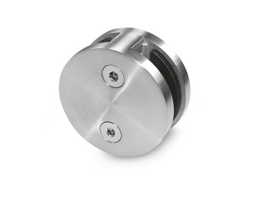 Неоксидантная двойная боковая стеклянная застежка для стеклянных балконных перил из нержавеющей стали