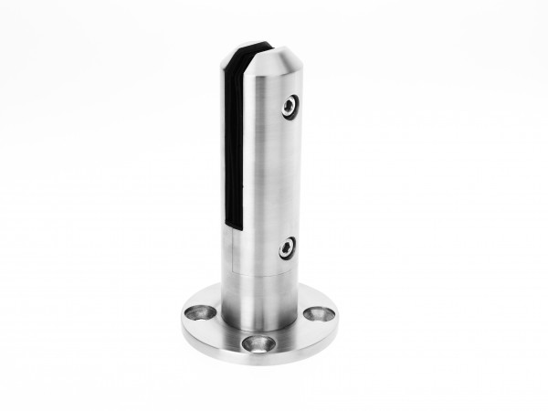 Commercial Frameless Glass Balustrade Components , Stainless Steel Spigot