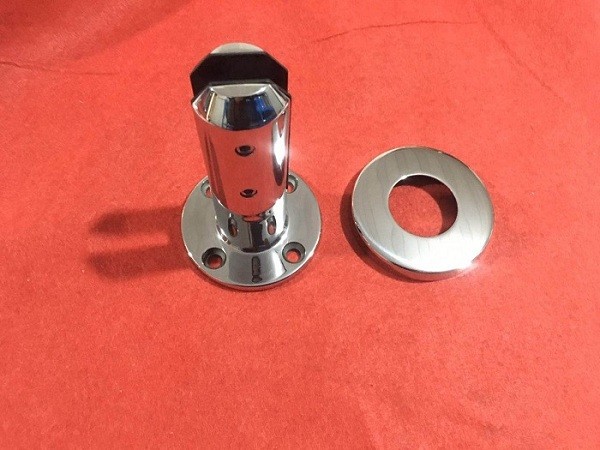 Fijaciones de cristal Frameless adaptables de la barandilla, colocaciones de cristal de la cerca de la piscina de Inox