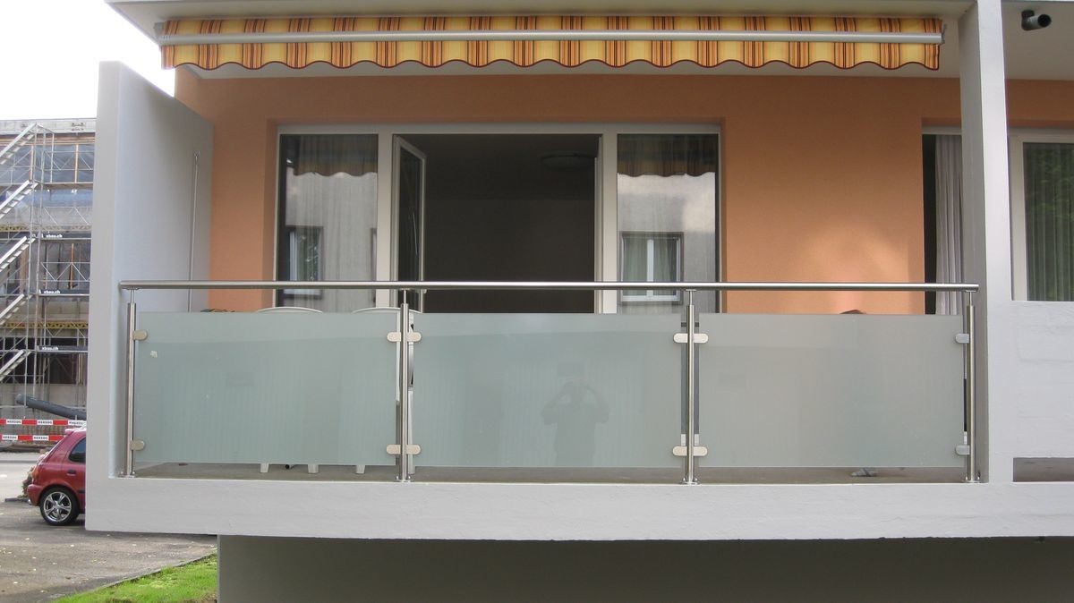 Высокопрочные балясины из нержавеющей стали с зажимами для стекла