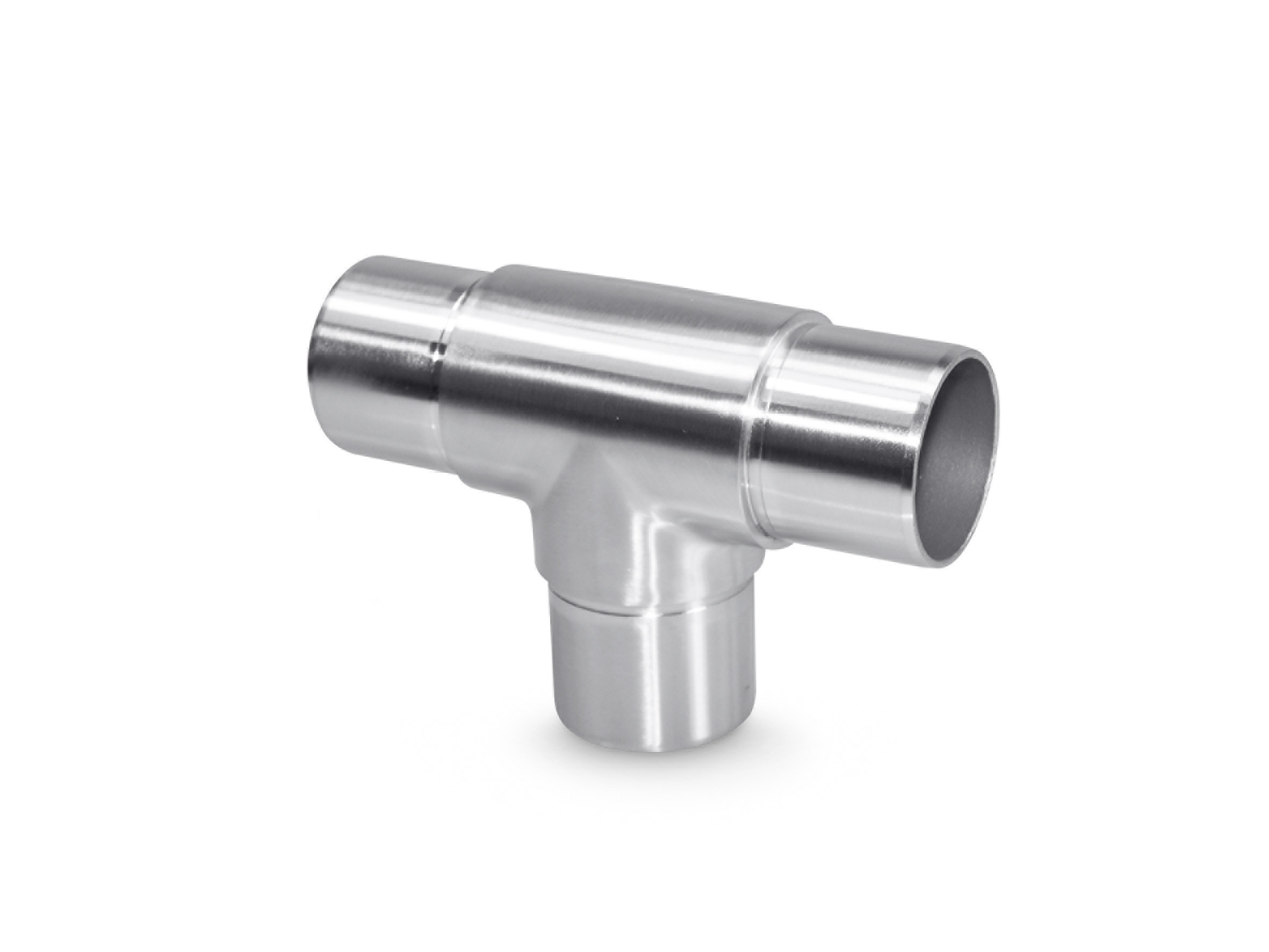 Коррозионностойкие компоненты перил нержавеющей стали, тройник локтя 90 градусов