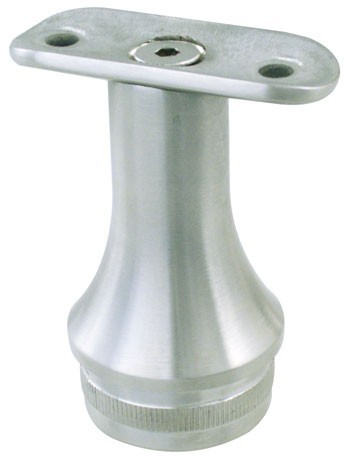 Soporte fijo para barandilla superior de escalera para pasamanos de acero inoxidable / barandilla de vidrio