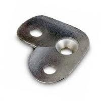 Штуцеры поручня нержавеющей стали, плита 90 градусов верхняя в почищенный щеткой