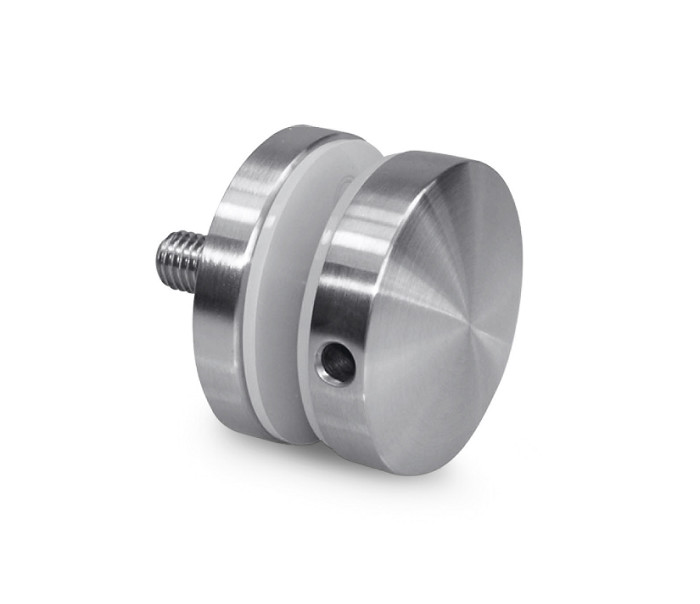 Круглые стеклянные тупики для балюстрады стекла нержавеющей стали балкона