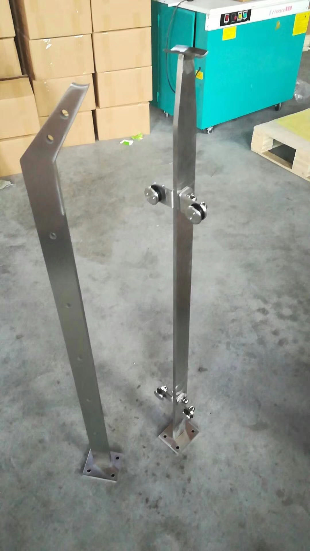 Стойки для балюстрады из нержавеющей стали, апертура 20 мм, 12,76 мм