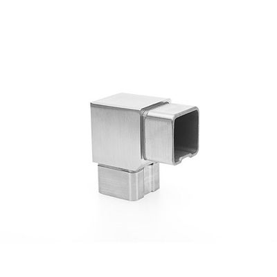 Крытая/на открытом воздухе квадратная балюстрада нержавеющей стали локоть притока 90 градусов